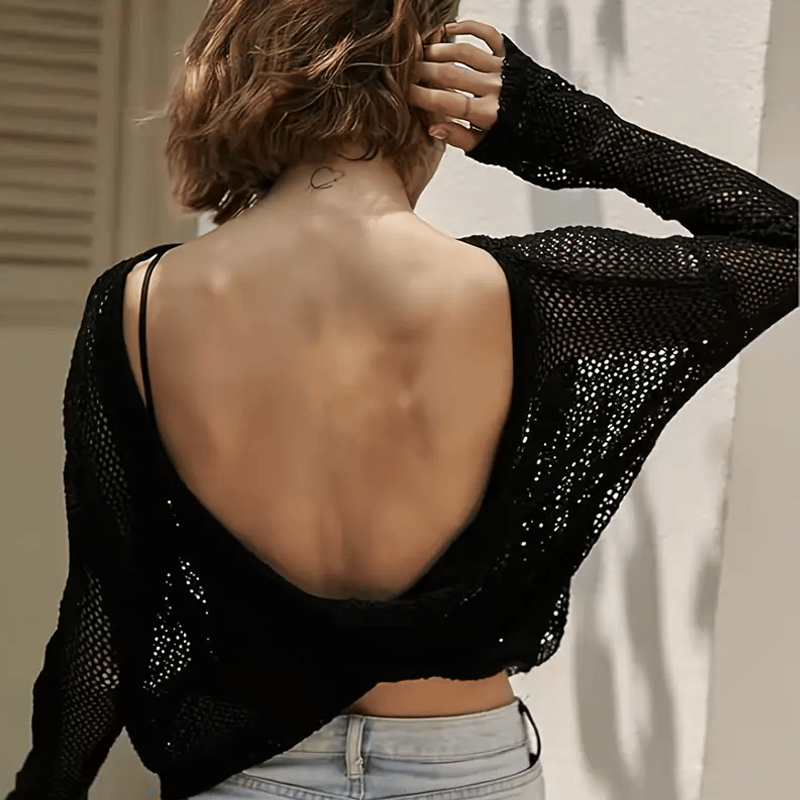 💗Disappears Under Everything🔥Women's Solid Color Wireless Backless Bra