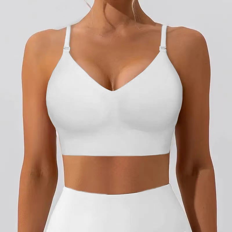 💗Disappears Under Everything🔥Women's Solid Color Wireless Backless Bra