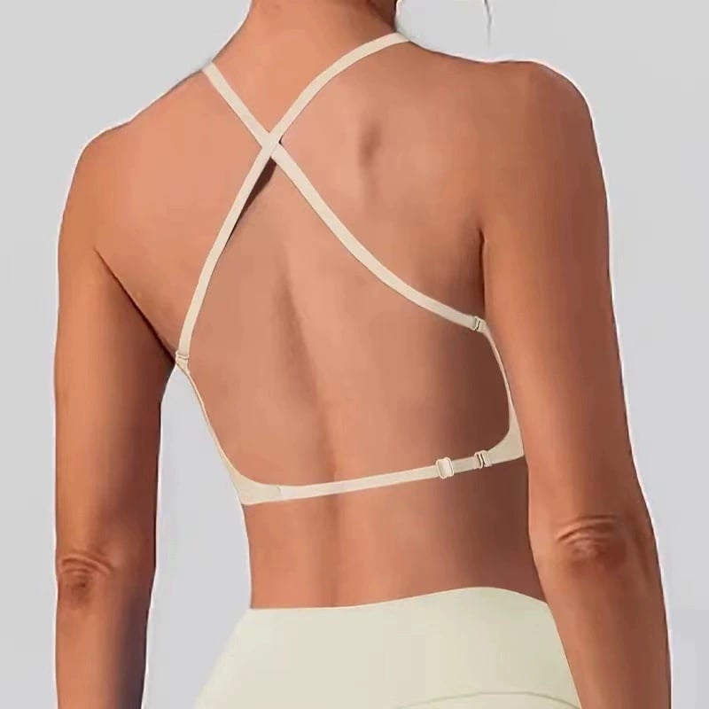 💗Disappears Under Everything🔥Women's Solid Color Wireless Backless Bra