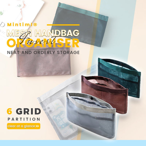 ✨Mesh Handbag Insert Organiser