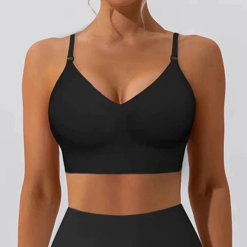 💗Disappears Under Everything🔥Women's Solid Color Wireless Backless Bra