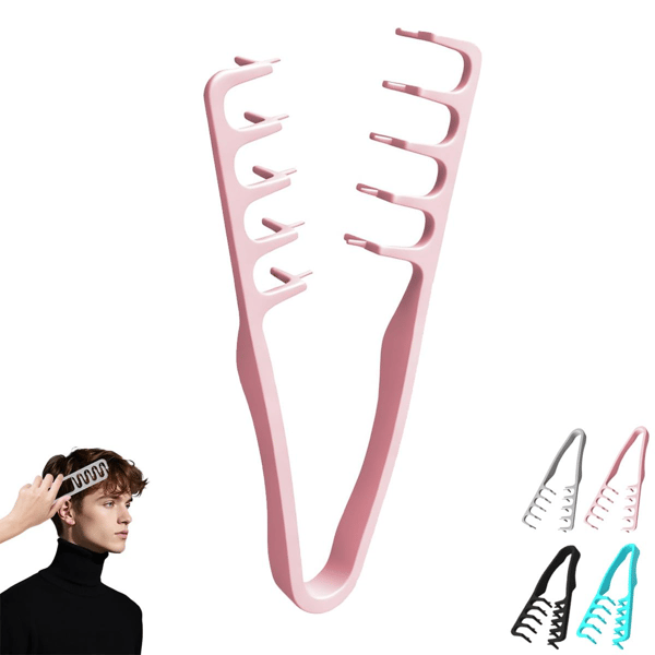 💇Upgrade Volumizing Comb, Wide-Tooth Styling for All Hair Lengths, Men & Women