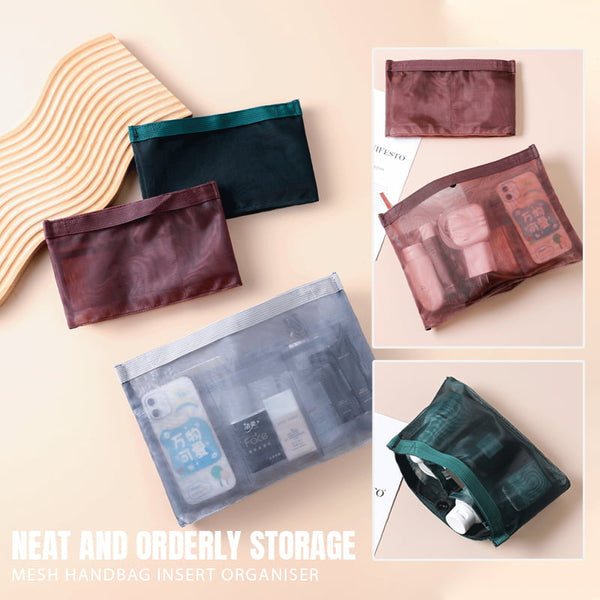 ✨Mesh Handbag Insert Organiser