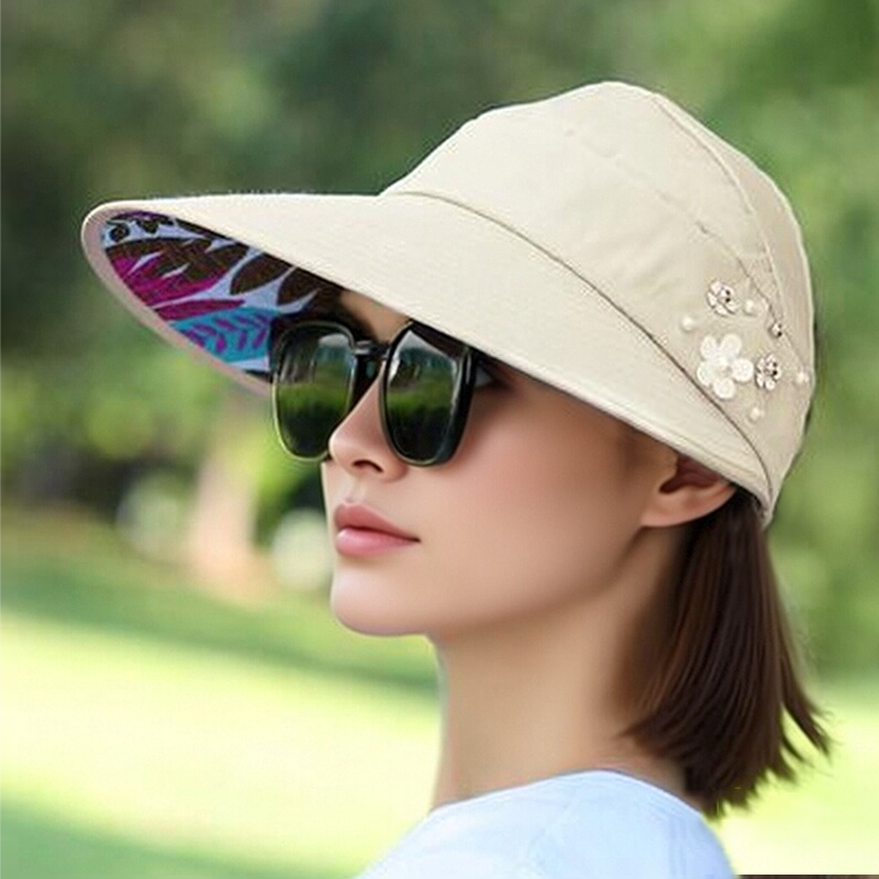 💇‍♀️Foldable Wide Brim Sun Hat with Ponytail Hole